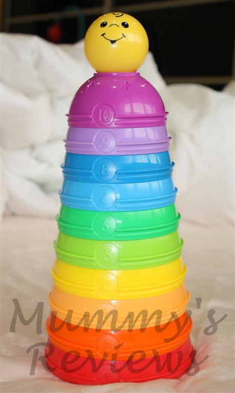 Fisher-Price Brilliant Basics Stack & Roll Cups