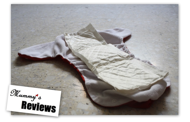 Flip Disposable Inserts in a Cloth Diaper