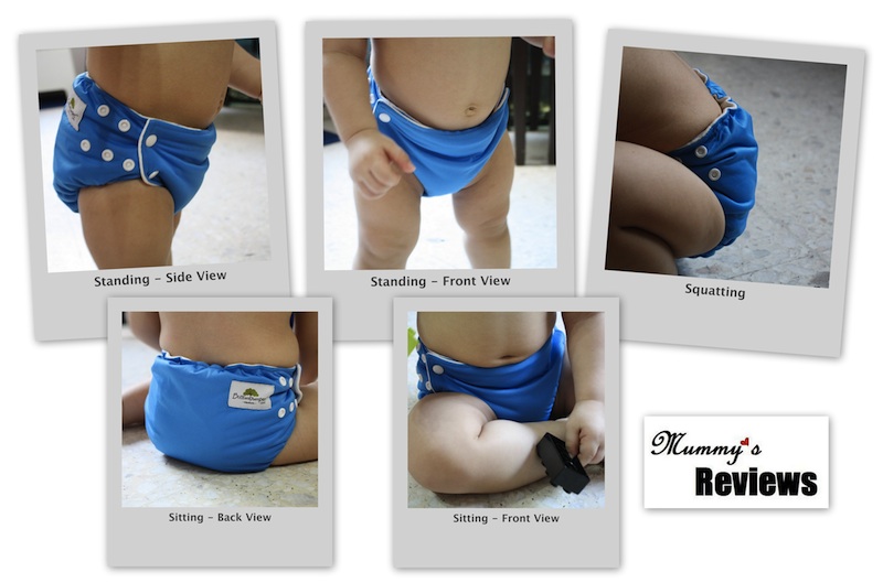Bottombumpers Side Snapping AIO Diapers - Different Views Bottombumpers Side Snapping AIO Diapers - Different Views