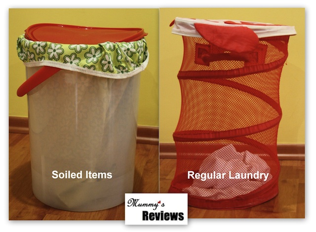 Baby's Laundry (1 Dry Pail & 1 Laundry Basket)