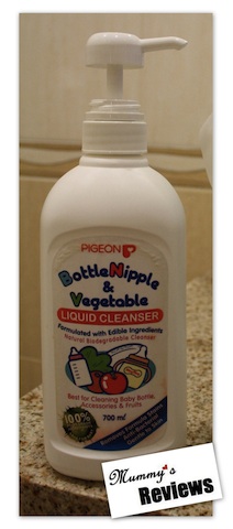 Pigeon Bottle Nipple & Vegetable Liquid Cleanser