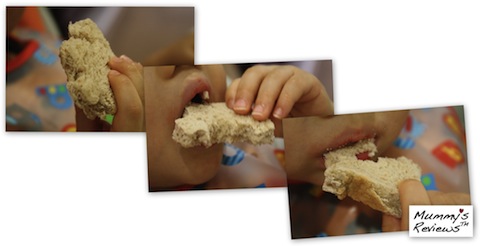 The Lunch Punch (enjoying bread) The Lunch Punch (enjoying bread)