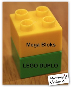 LEGO DUPLO and Mega Bloks compatible