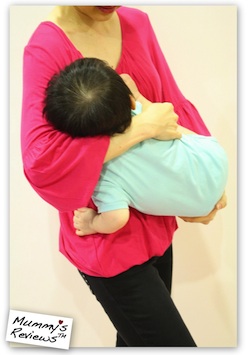 Annee Matthew Nursing Top with baby