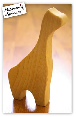 Little Alouette wooden toy giraffe