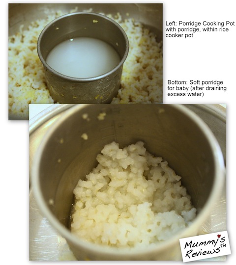 How To Cook Baby Porridge Family Rice In The Same Pot Mummy S Reviews
